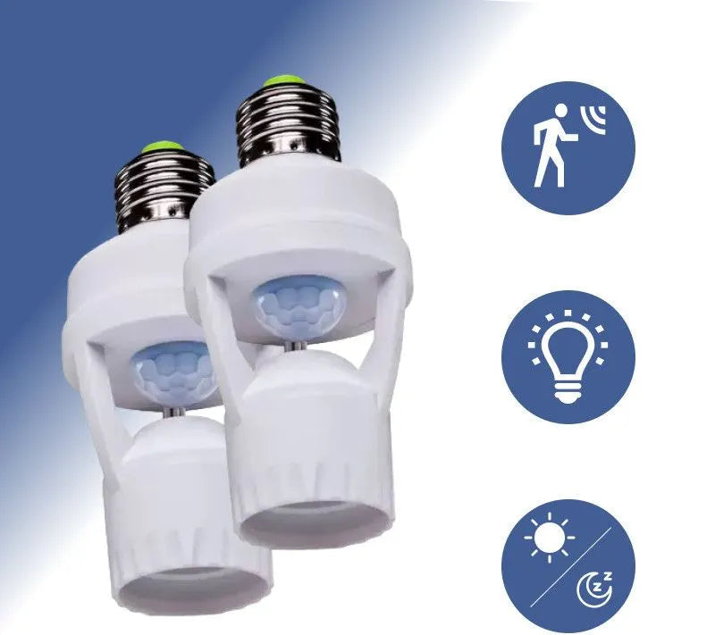 Sensor de Presença para Soquete de Lâmpada + Frete Grátis + Bônus + Descontos