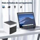 Climatizador Portátil BreezeAir com Umidificador, Purificador e Resfriamento a Gelo