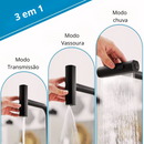 Torneira de Cozinha Multifuncional AquaMix com Controle de Temperatura