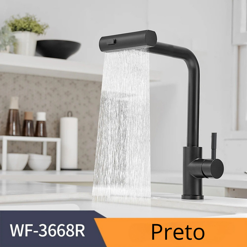 Torneira de Cozinha Multifuncional + Água Quente e Fria + Frete Grátis + Bônus + Descontos