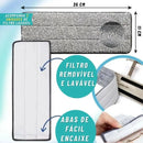 Mop 360 Max para Limpeza Eficiente com Esfregão e Balde Exclusivo