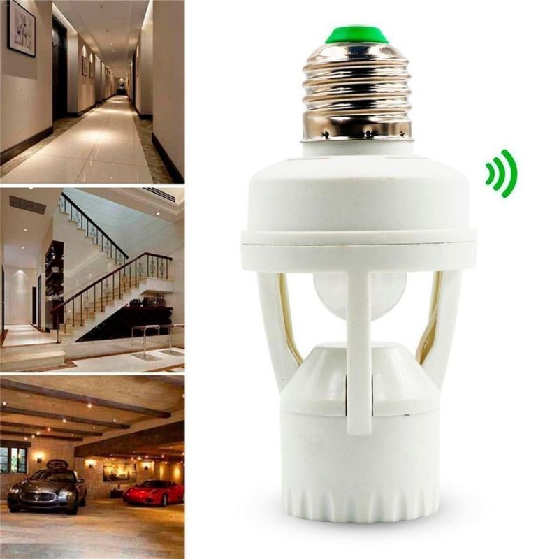 Sensor de Presença para Soquete de Lâmpada + Frete Grátis + Bônus + Descontos