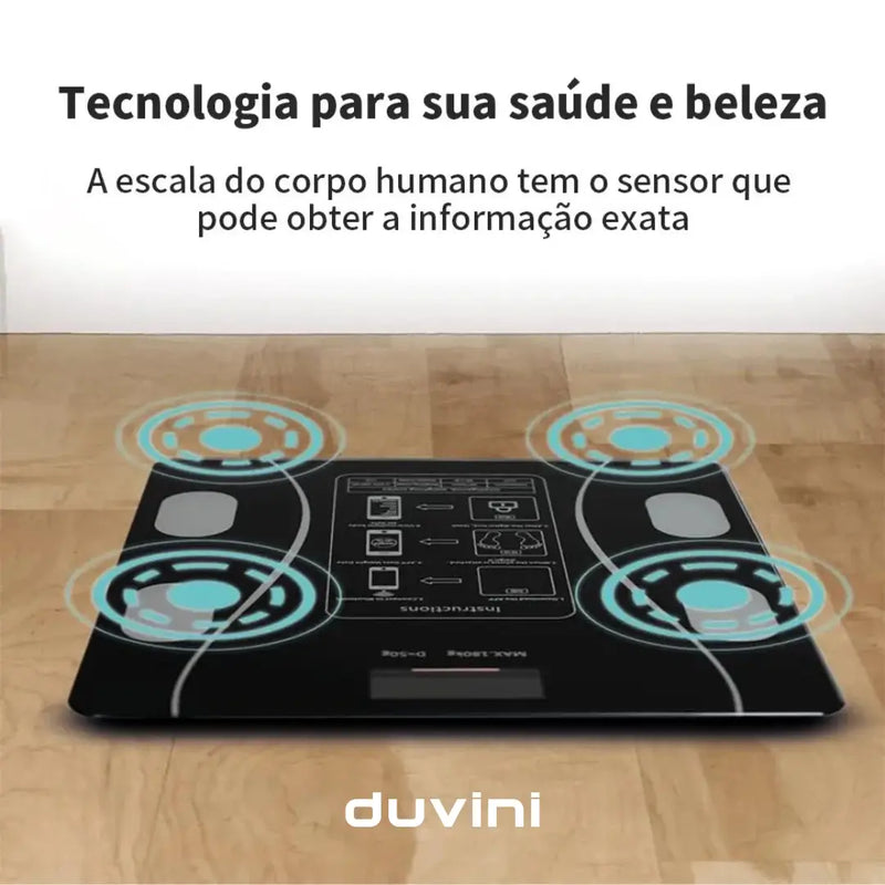 Balança Digital de Bioimpedância + Frete Grátis + Bônus + Descontos