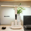 Luminária de Mesa DeskLight com Relógio Digital e Porta-Canetas