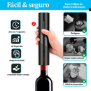 Abridor de Vinho Elétrico WineLux com Design Exclusivo