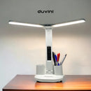 Luminária de Mesa DeskLight com Relógio Digital e Porta-Canetas