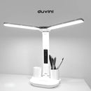 Luminária de Mesa DeskLight com Relógio Digital e Porta-Canetas