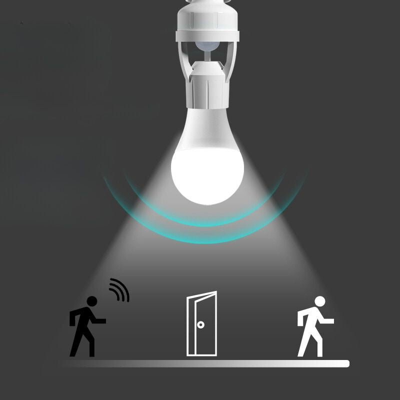 Sensor de Presença para Soquete de Lâmpada + Frete Grátis + Bônus + Descontos