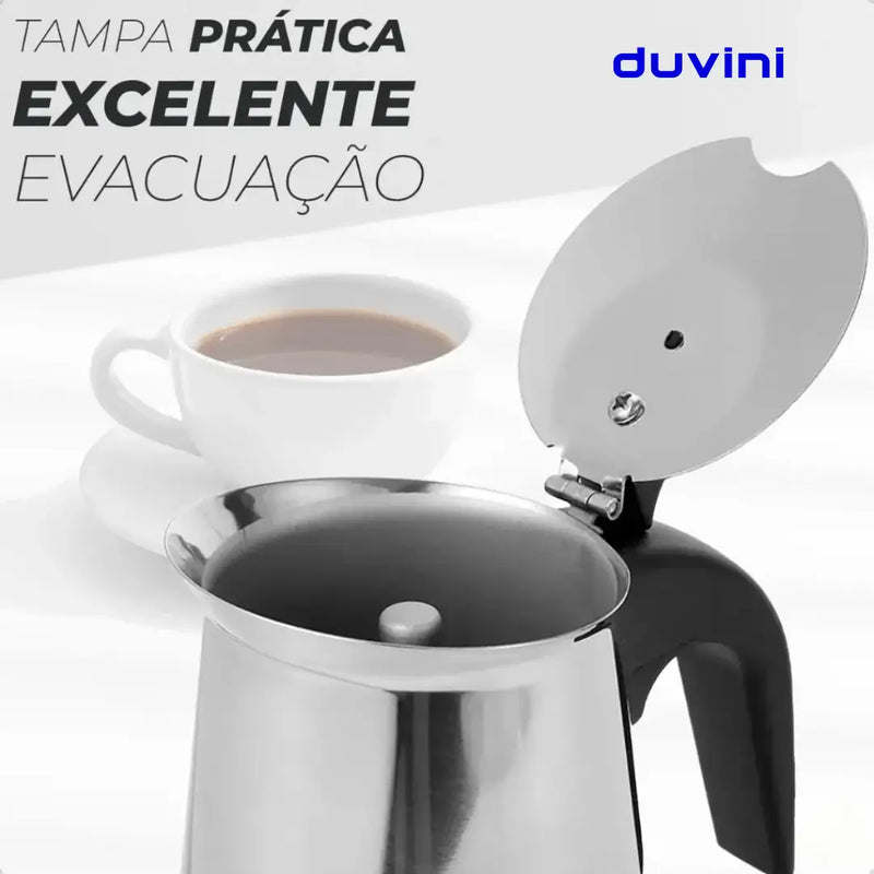 Cafeteira Italiana + Frete Grátis + Bônus + Descontos