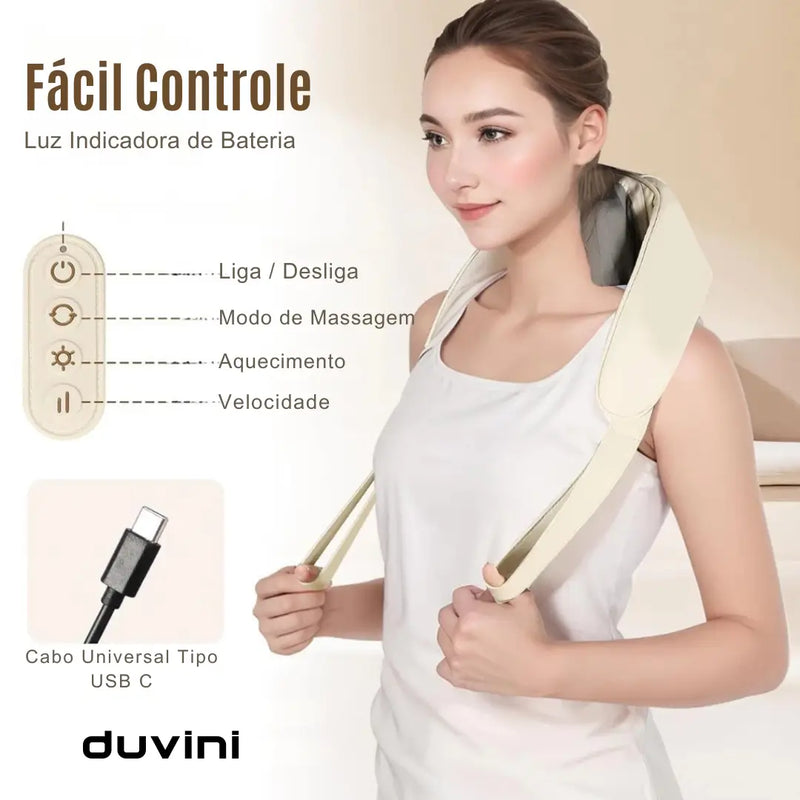 Massageador Inteligente NeoRelax com Aquecimento