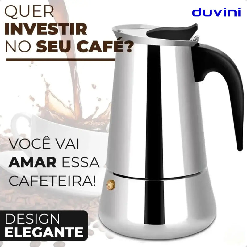 Cafeteira Italiana + Frete Grátis + Bônus + Descontos