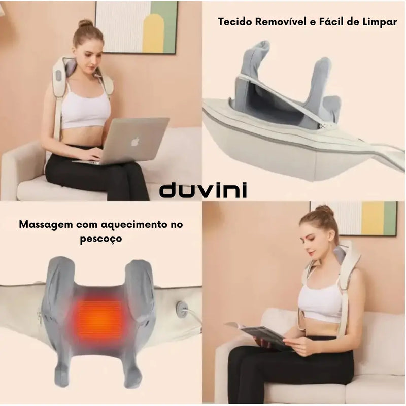 Massageador Inteligente NeoRelax com Aquecimento