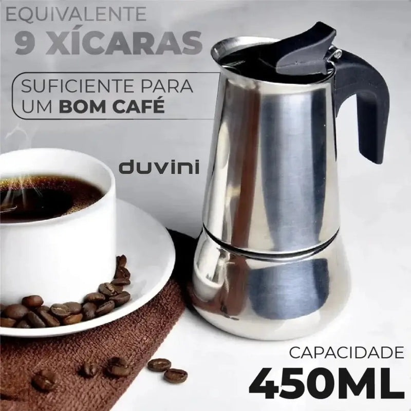 Cafeteira Italiana + Frete Grátis + Bônus + Descontos