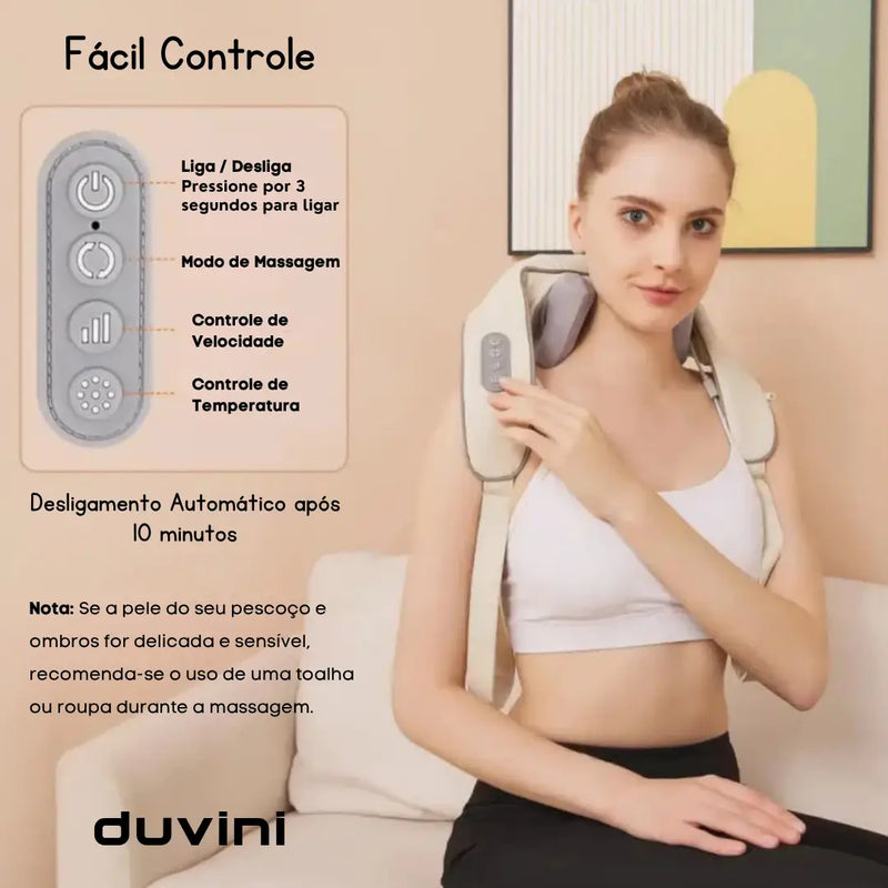 Massageador Inteligente NeoRelax com Aquecimento