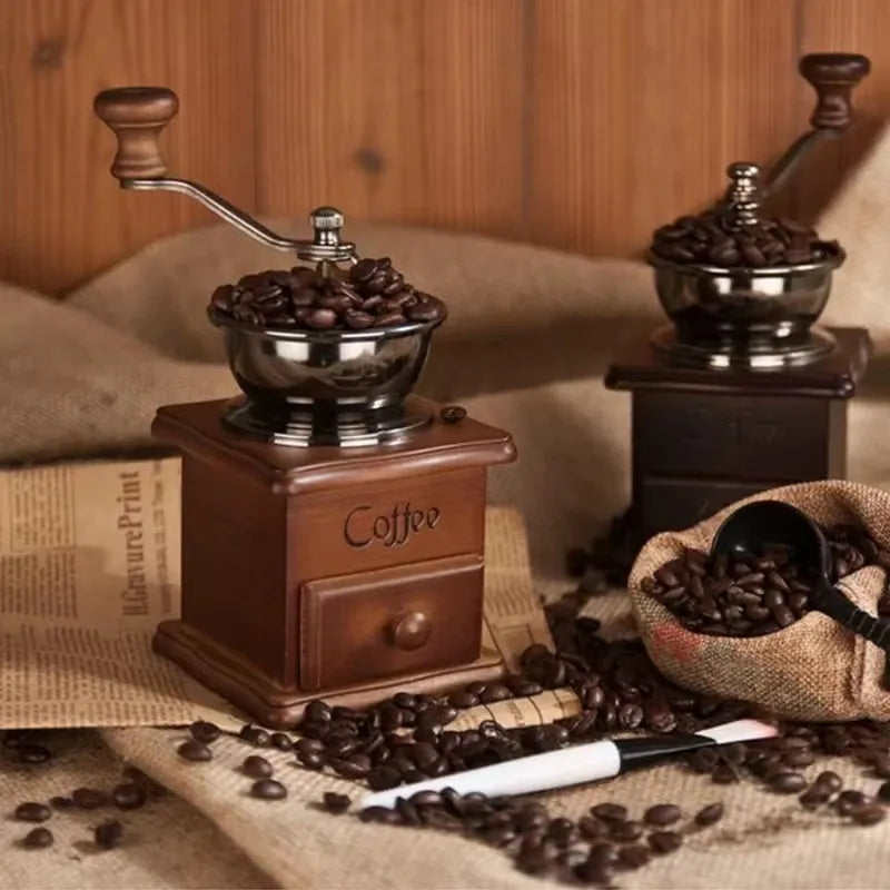 Moedor de Café Retrô + Frete Grátis + Bônus + Descontos