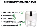 Processador de Alimentos MiniCrusher com Lâminas Afiadas