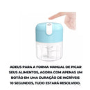 Processador de Alimentos MiniCrusher com Lâminas Afiadas