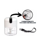 Processador de Alimentos MiniCrusher com Lâminas Afiadas