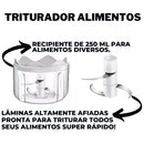 Processador de Alimentos MiniCrusher com Lâminas Afiadas