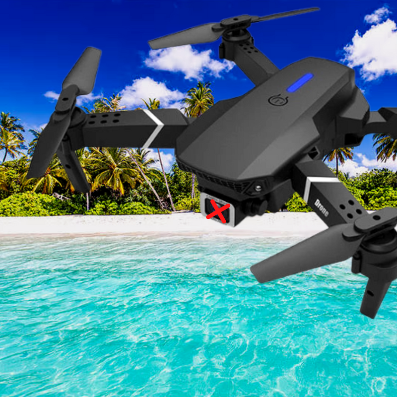 Drone Profissional Wifi com Controle Remoto e 3 Baterias