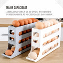 Organizador de Ovos EggSmart com Deslizamento Automático