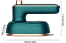 Ferro de Passar Portátil Ironer360 com Vaporização e Design Compacto 360°