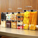 Kit de Potes Herméticos OrganizaPro com Vedação Total