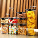 Kit de Potes Herméticos OrganizaPro com Vedação Total