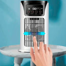 Mini Climatizador FreshAir com Umidificação, Ventilação e Luz LED Colorida