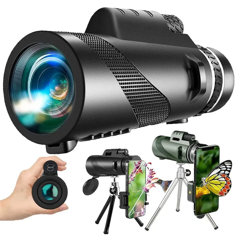 Monóculo Ultra Zoom + Tripé + Suporte de Celular + Frete Grátis + Bônus + Descontos