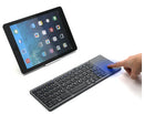 Teclado Portátil CompactKey com Bluetooth e Touchpad Integrado