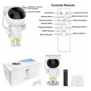 Luminária Astronauta GalaxyDream com Projeção de Galáxias e Controle Remoto