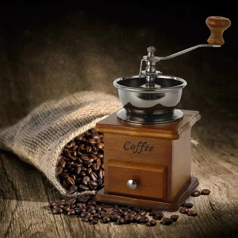 Moedor de Café Retrô + Frete Grátis + Bônus + Descontos
