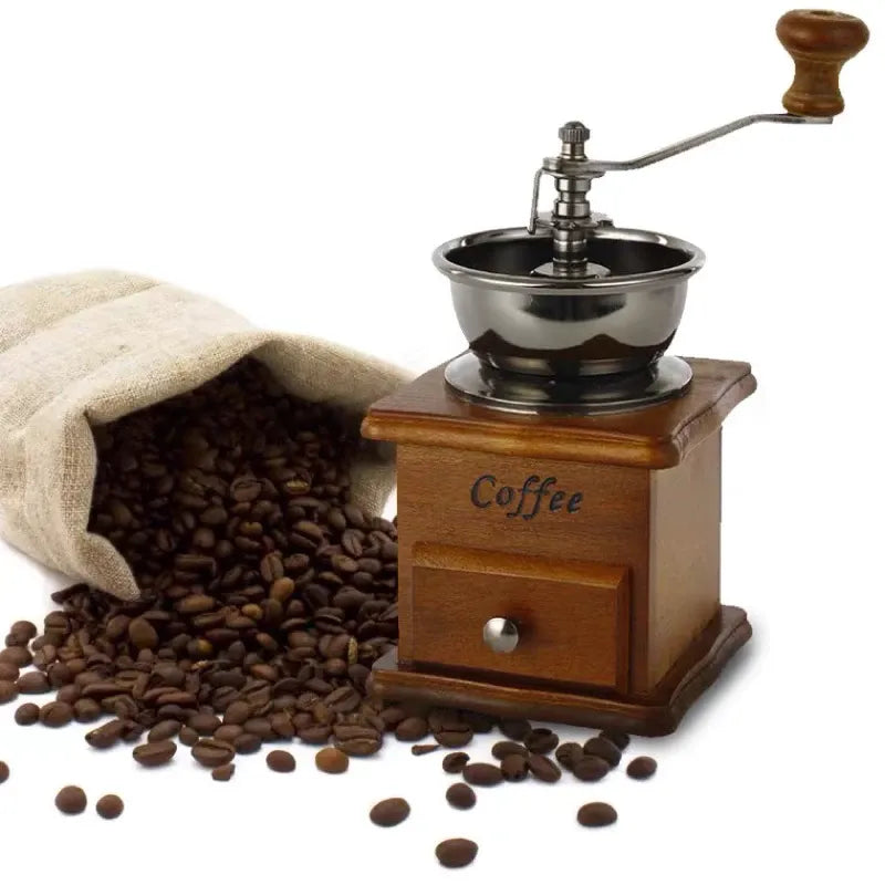 Moedor de Café Retrô + Frete Grátis + Bônus + Descontos
