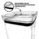 Kit de Potes Herméticos OrganizaPro com Vedação Total