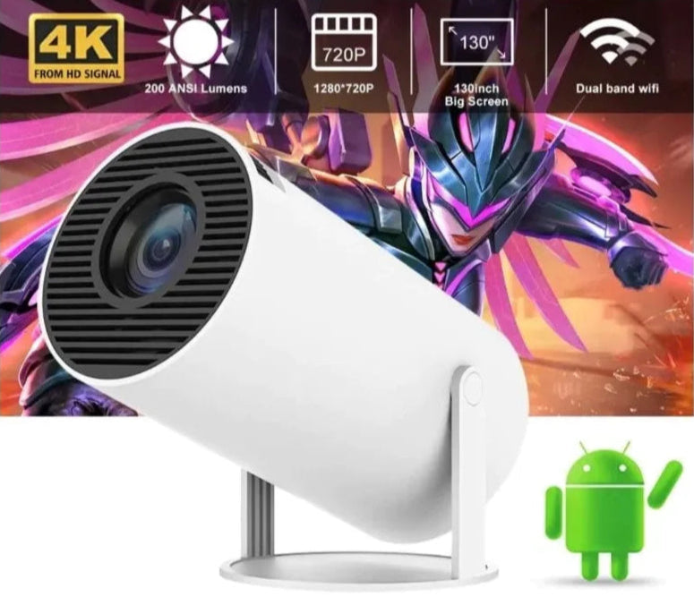 Mini Projetor de Cinema 4K + Frete Grátis + Bônus + Descontos