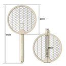 Raquete Elétrica PowerShock Recarregável com Luz Atrativa