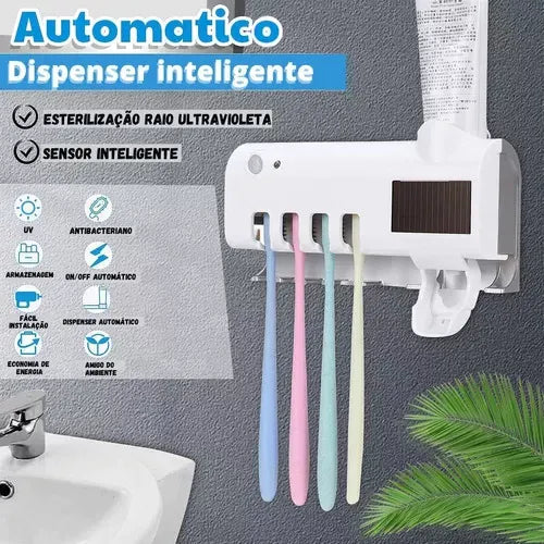 Suporte de Escova e Creme Dental OralClean UV com