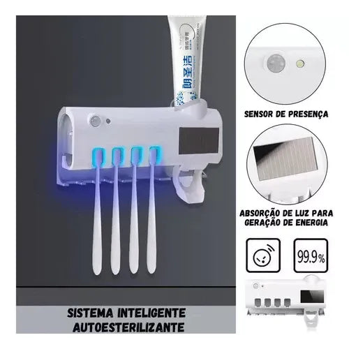 Suporte de Escova e Creme Dental OralClean UV com
