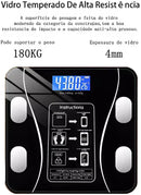 Balança Digital de Bioimpedância BioBalance com Monitoramento Corporal Completo
