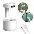 Umidificador Antigravidade GravityAir com Relógio Digital