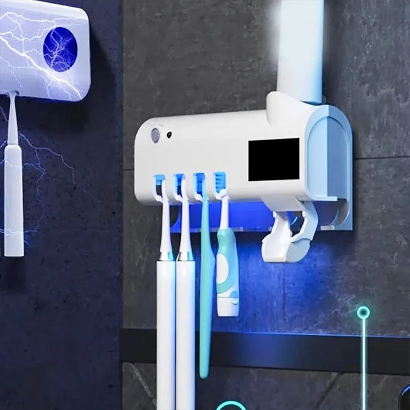 Suporte de Escova e Creme Dental OralClean UV com