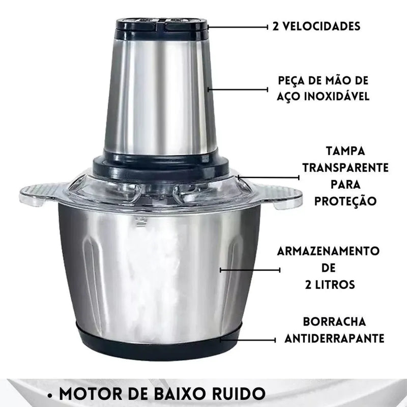 Moedor de Carne Elétrico + Processador de Alimentos + Frete Grátis + Bônus + Descontos