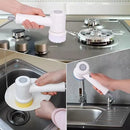 Escova de Limpeza Elétrica TurboClean 5 em 1 com Alta Potência