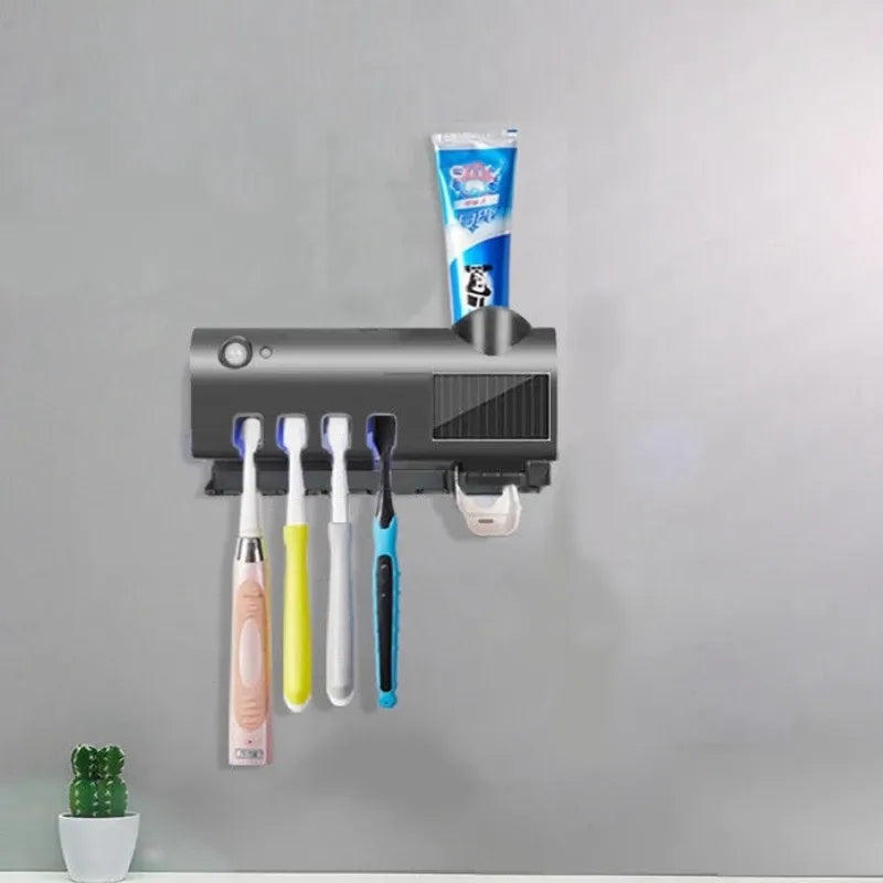 Suporte de Escova e Creme Dental OralClean UV com