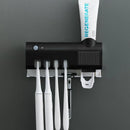 Suporte de Escova e Dispenser de Creme Dental OralClean UV com Esterilizador