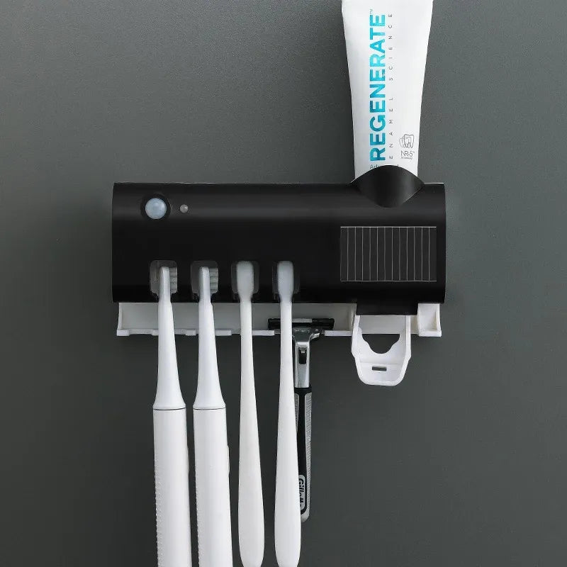 Suporte de Escova e Creme Dental OralClean UV com