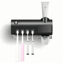 Suporte de Escova e Dispenser de Creme Dental OralClean UV com Esterilizador
