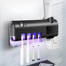 Suporte de Escova e Dispenser de Creme Dental OralClean UV com Esterilizador