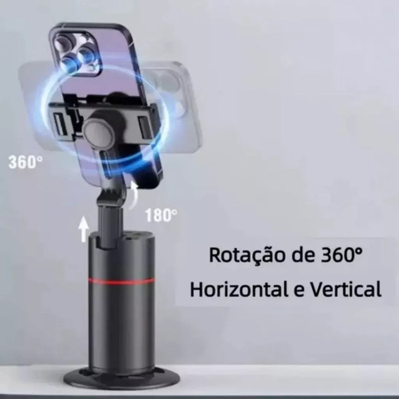 Suporte de Celular com Rastreamento Facial + Controle Remoto + Frete Grátis + Bônus + Descontos